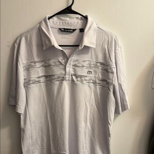 Men’s Travis Mathew Camo Print Short Sleeve Polo